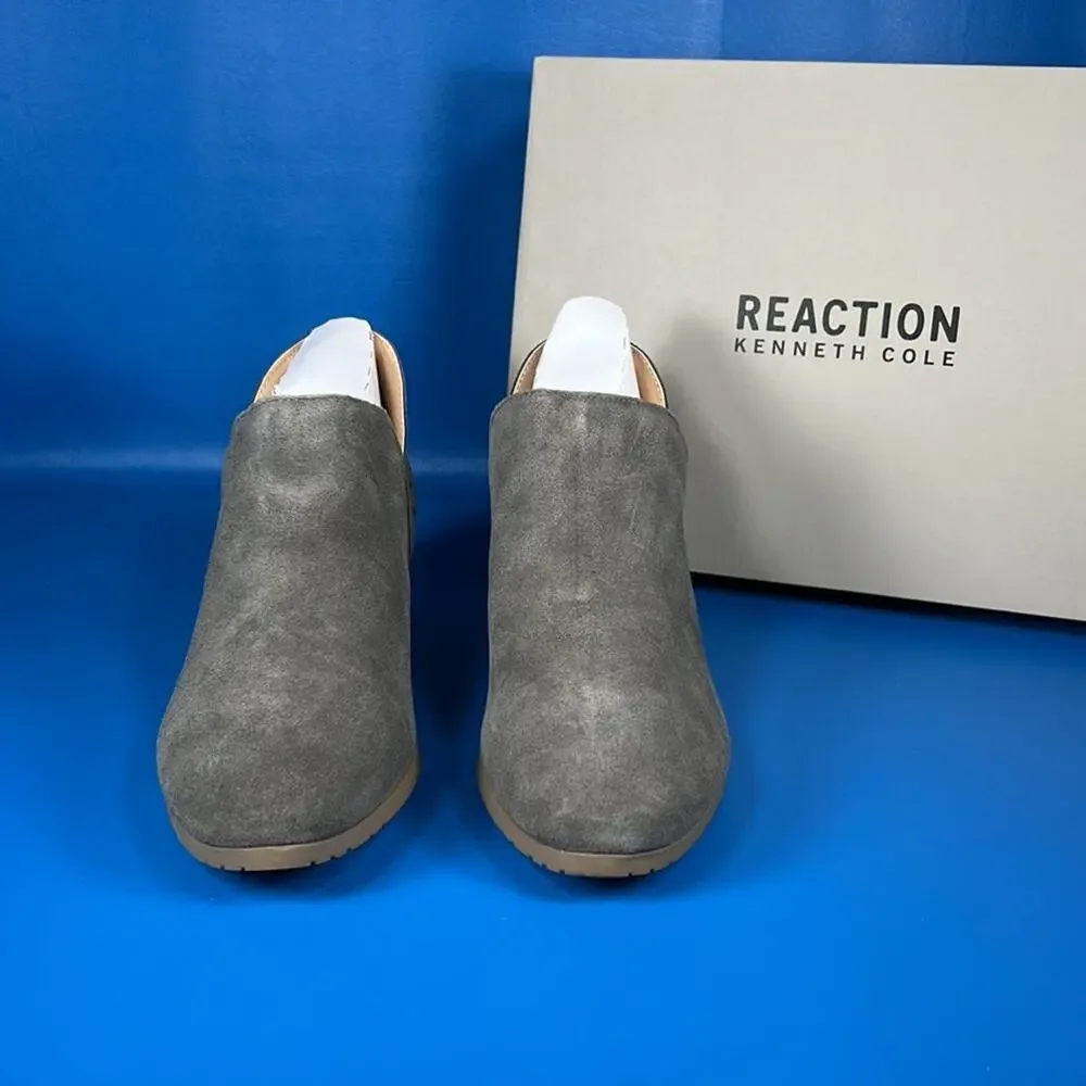 Kenneth Cole Reaction Women's Side Way Booties - Concrete - 8.5 - New in box